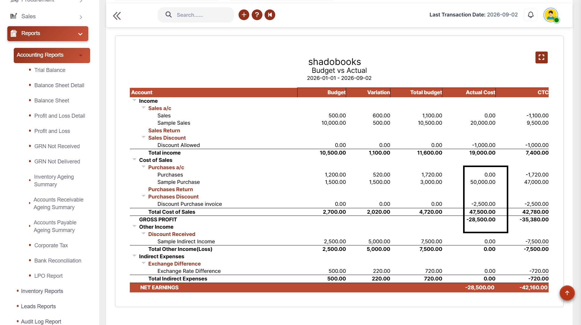 payment and receipt