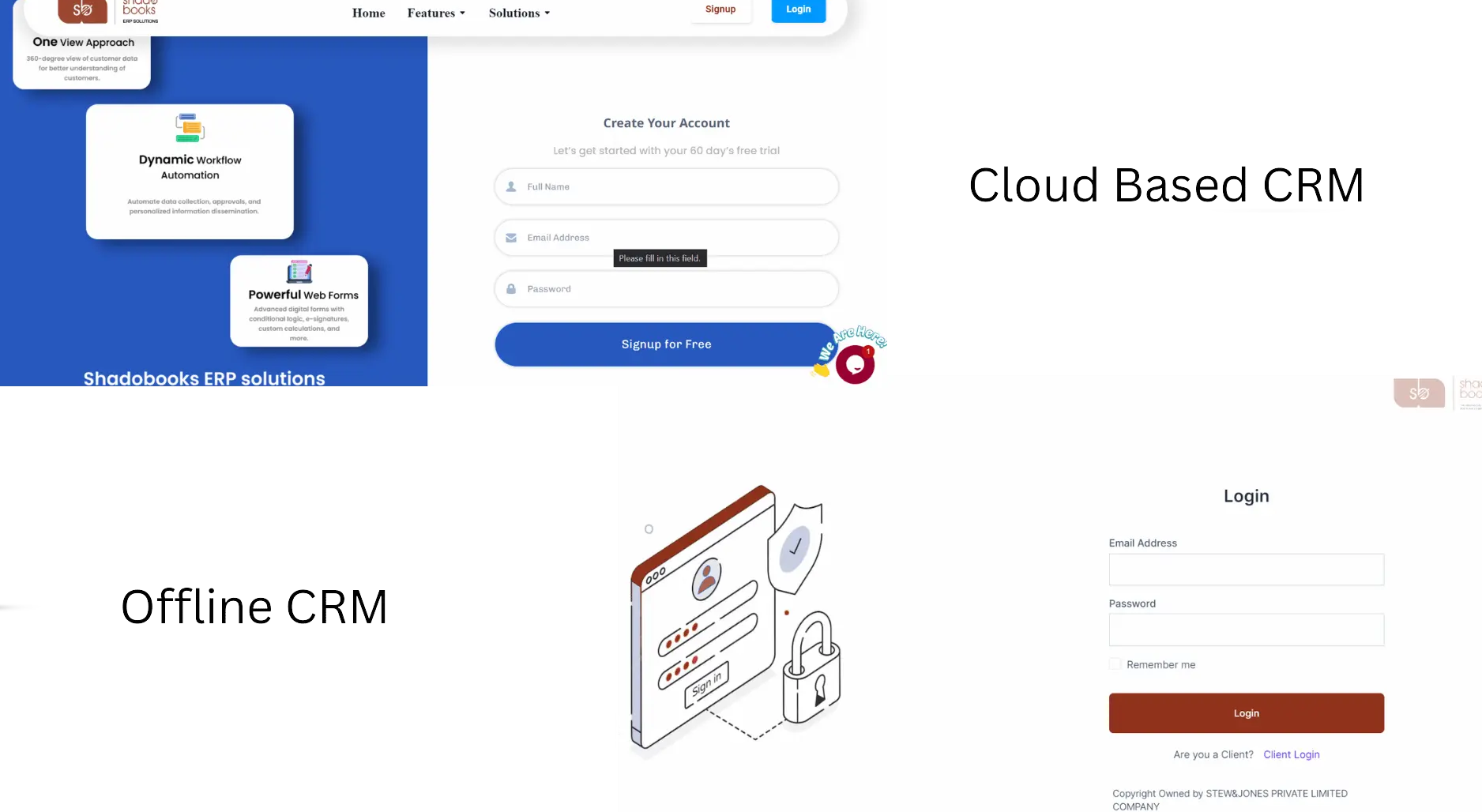 cloud based and offline