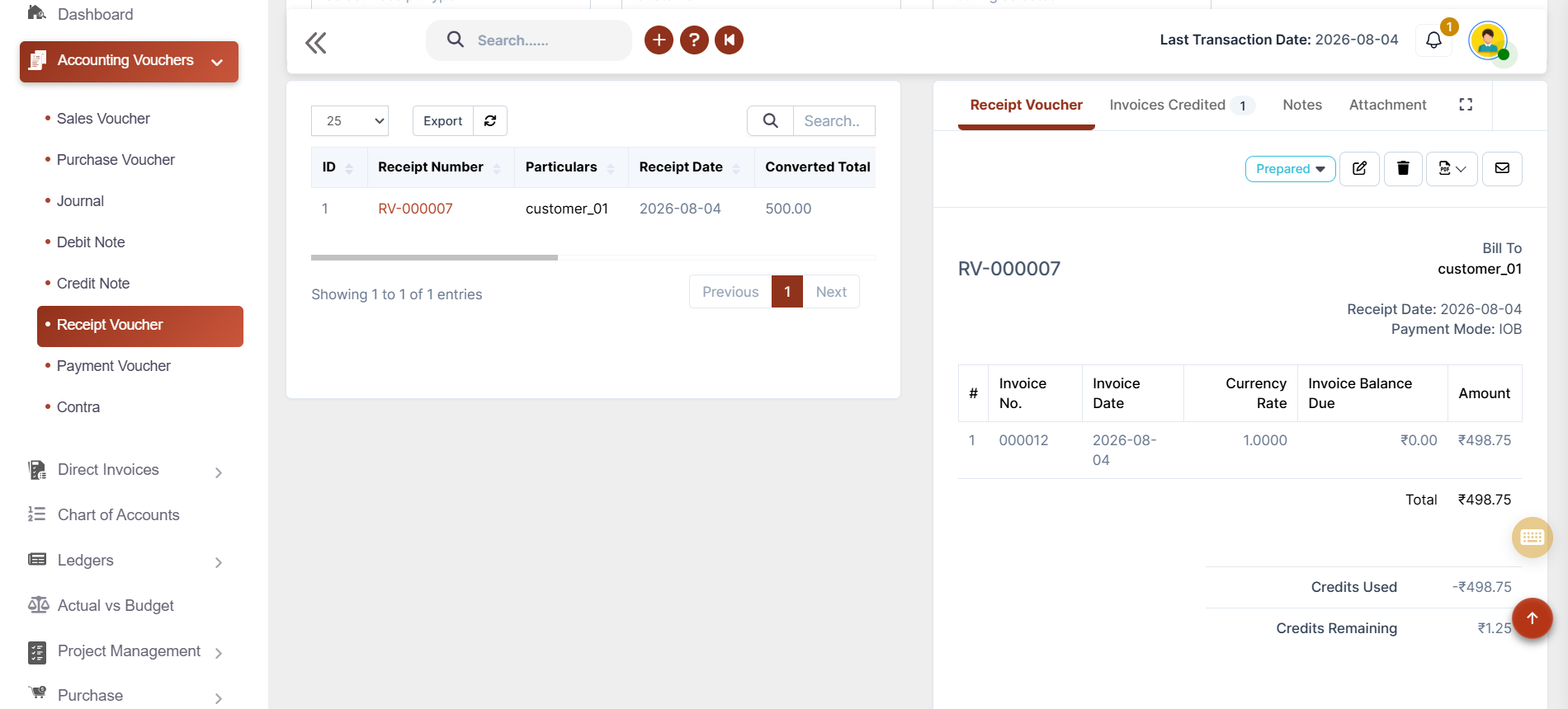 Receipt Management Software