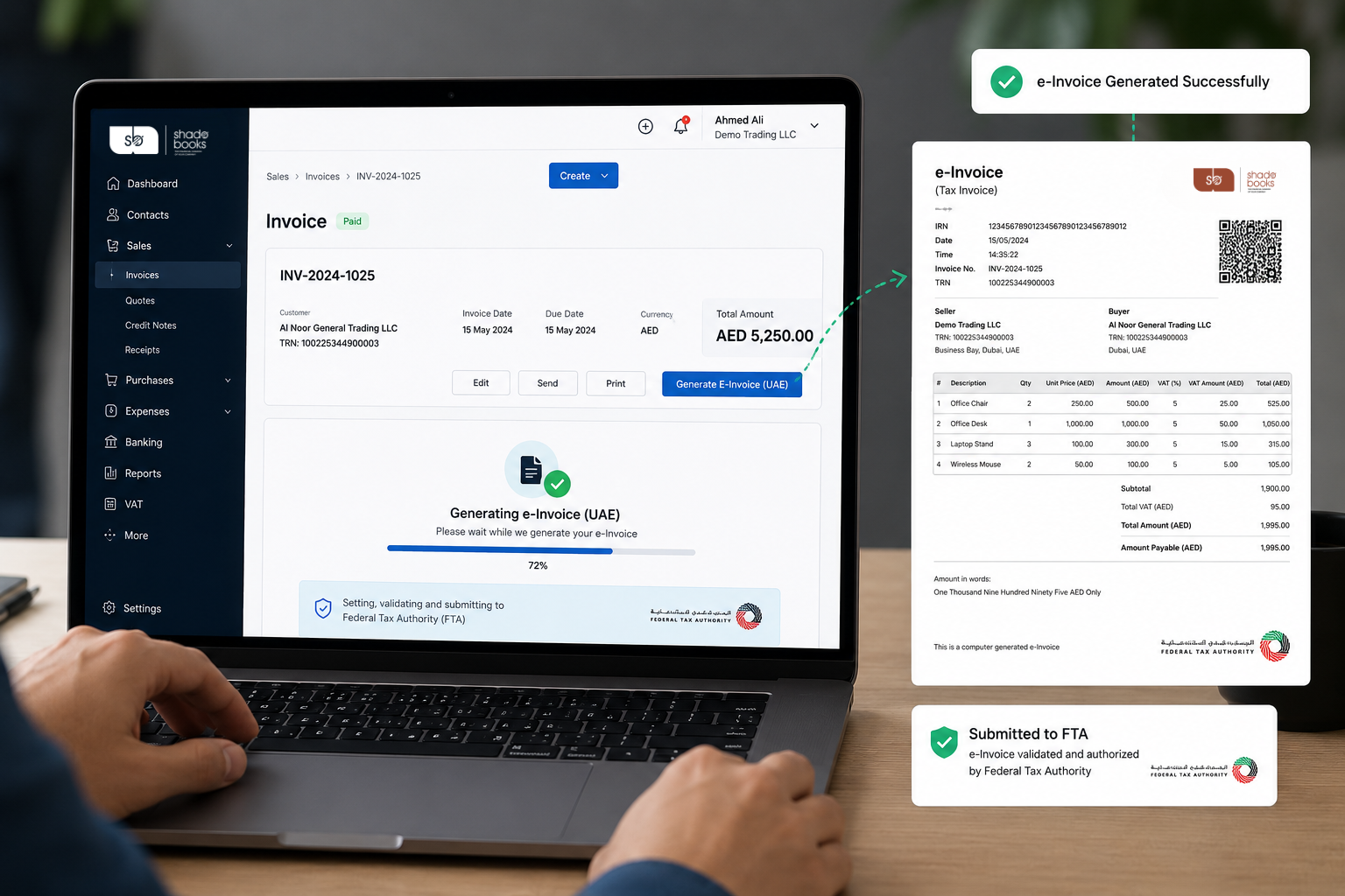 E-Invoice Generate Video